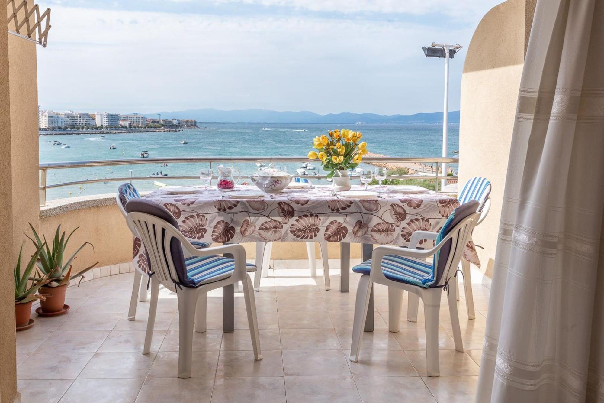 Ferienwohnung Passeig del Mar L' Escala Exterior foto